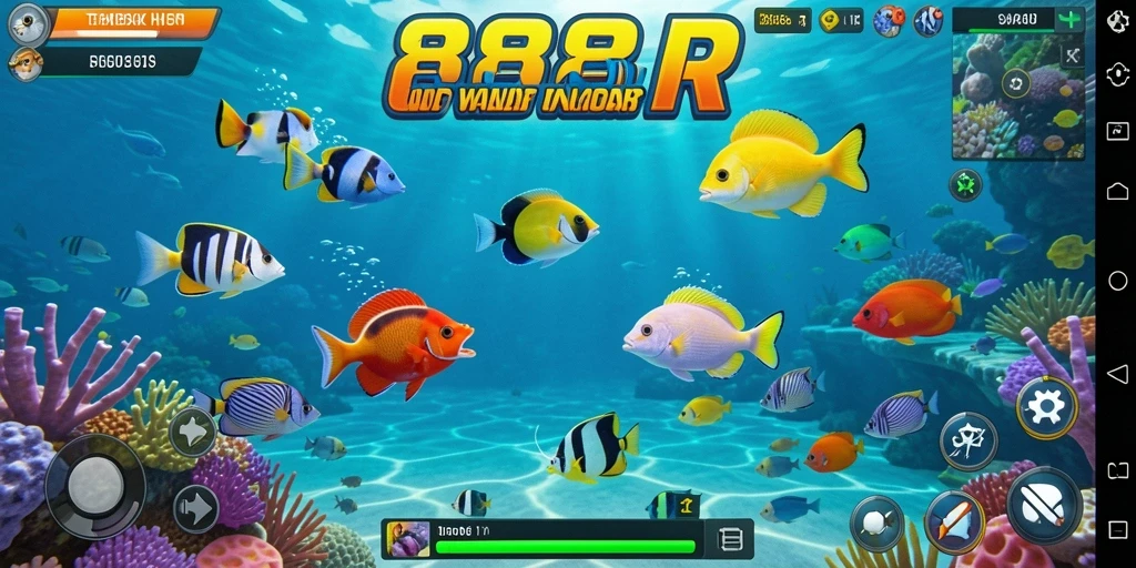 Screenshot gameplay Tembak Ikan yang seru dan penuh tantangan.