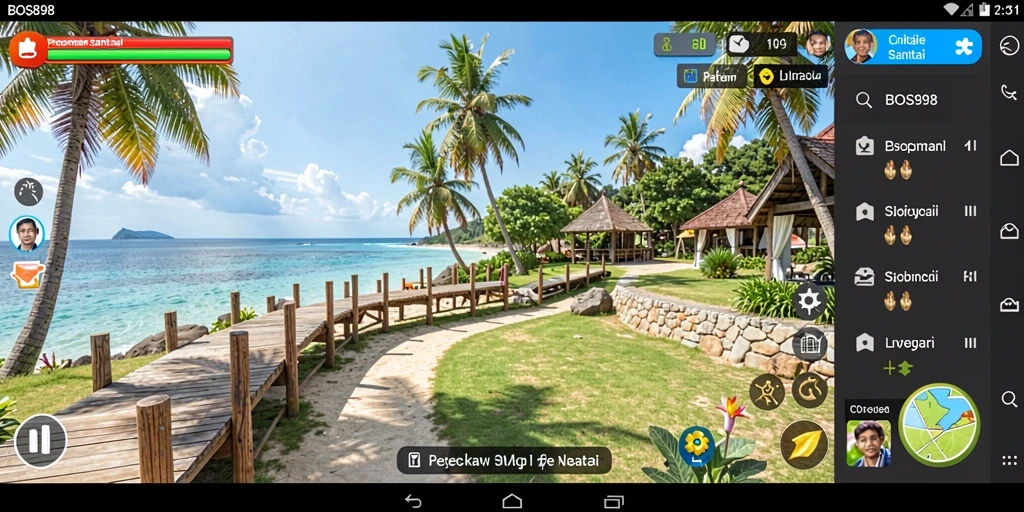 Tangkapan layar dari gameplay <strong>BOS898</strong> menunjukkan keseruan saat bermain.