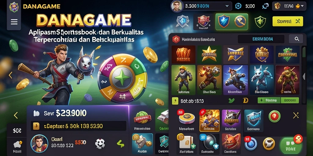 Tampilan gameplay <strong>DANAGAME</strong> saat taruhan olahraga yang menarik.