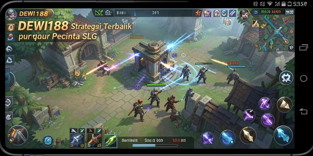 Tampilan gameplay DEWI188 yang penuh aksi dan strategi.