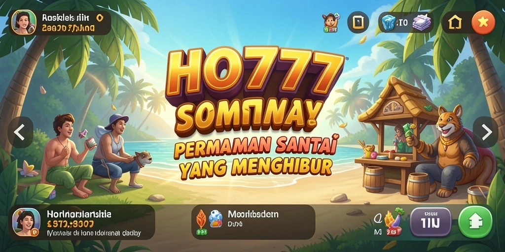 Tangkapan layar utama HO777 menampilkan gameplay yang seru dan menghibur.