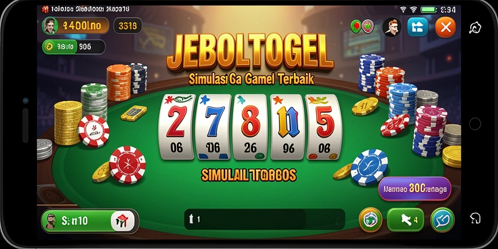 Screenshot gameplay JEBOLTOGEL menampilkan suasana permainan togel yang seru.