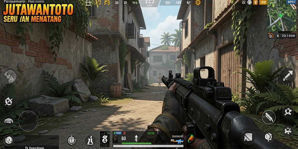 Tampilan menarik dari gameplay seru di JUTAWANTOTO.