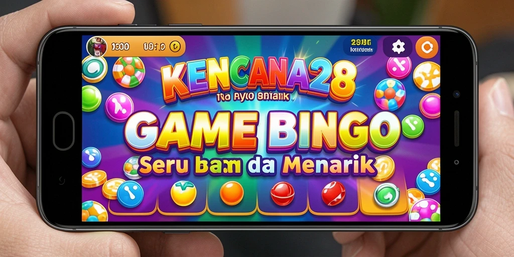 Tampilan gameplay Bingo KENCANA28 yang menarik dan interaktif.
