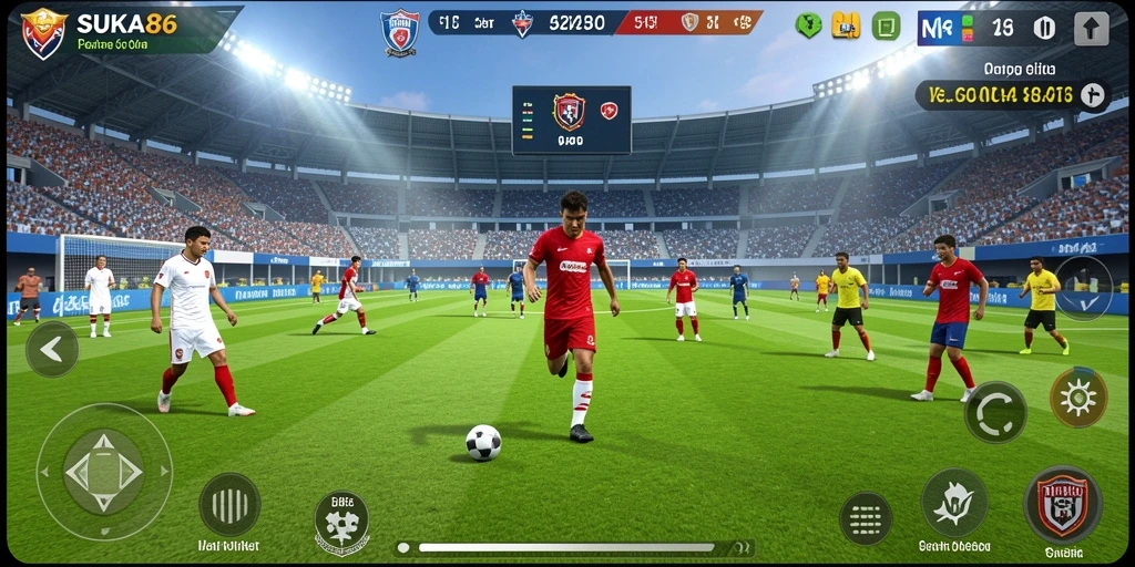 Gameplay seru dengan berbagai cabang olahraga menarik