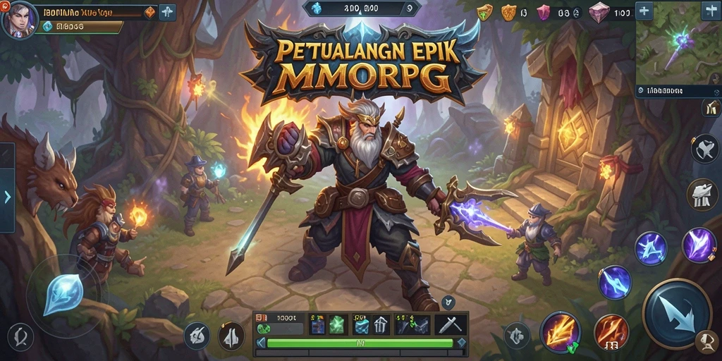 Screenshot utama T6 menampilkan aksi seru dalam gameplay MMORPG.
