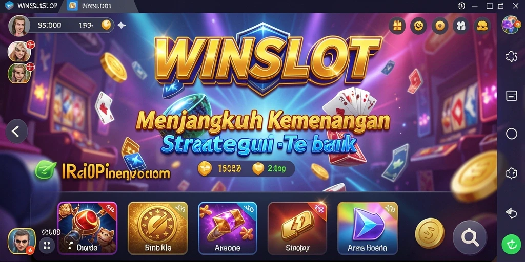 Tangkapan layar utama WINSLOT menampilkan elemen gameplay strategi yang menantang.